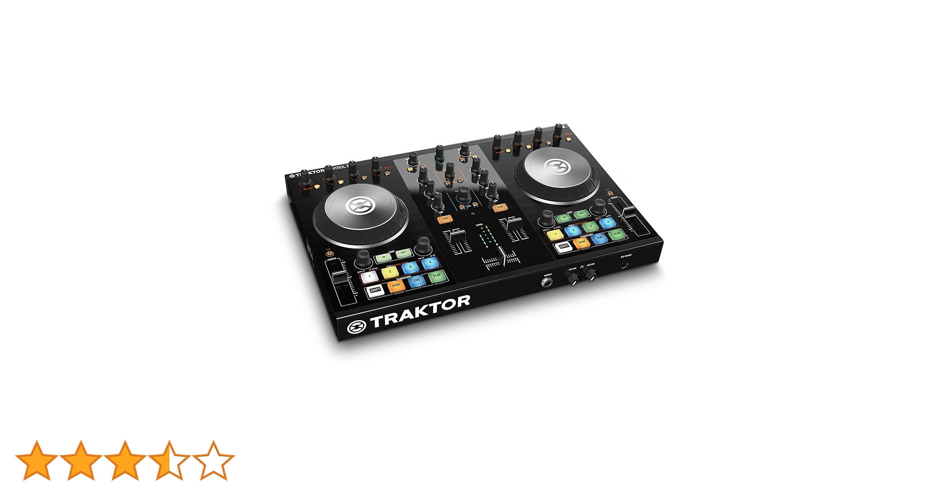 TRAKTOR KONTROL S2 MK2 PCDJコントローラー カバー付き Native Instruments 22320 Traktor Kontrol S2 MK2 DJ Controller